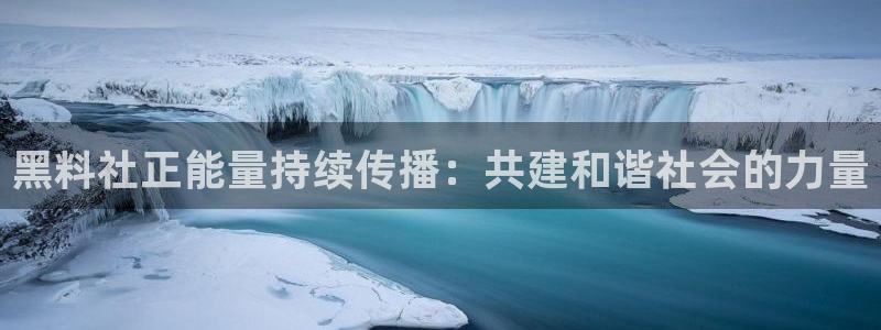黑料.：黑料社正能量持续传播：共建和谐社会的力量